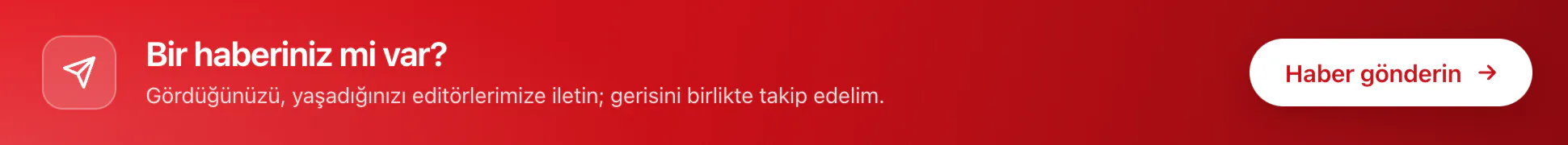 Haber ihbarı gönderin